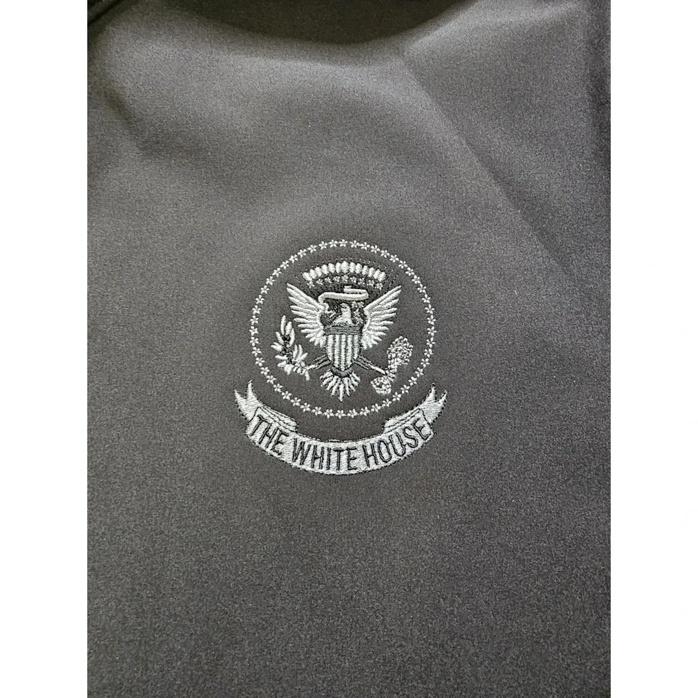 Womens 2XL Lightweight Full Zip Jacket With White House Logo White HouseSouvenir